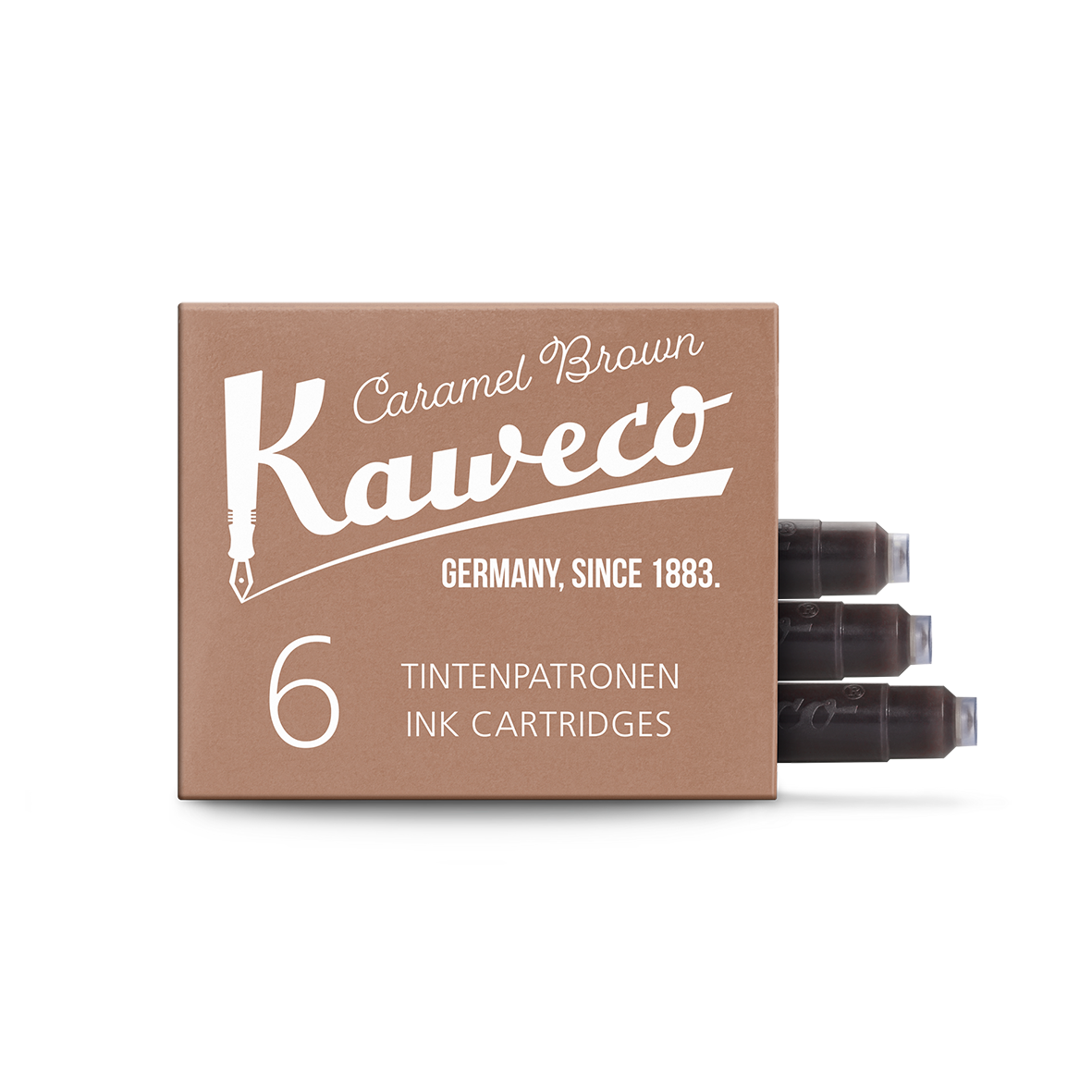 Inkt Daub 6 Kaweco Ink Cartridges - Caramel Brown– Scribble and Daub