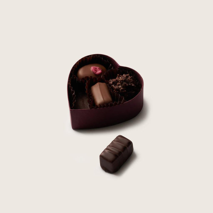 Audrey's Heart Milk & Dark Chocolate Box
