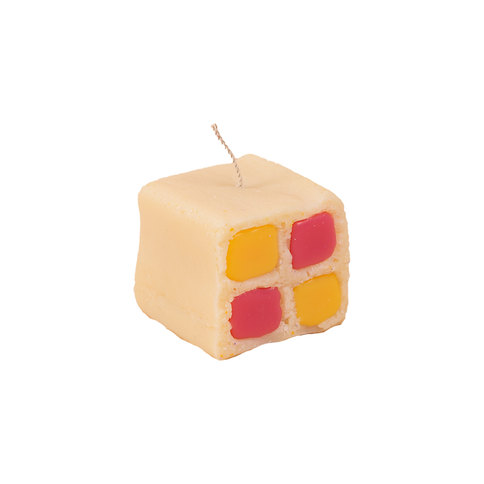 Battenberg Cake Candle