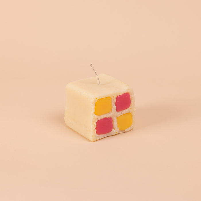 Battenberg Cake Candle