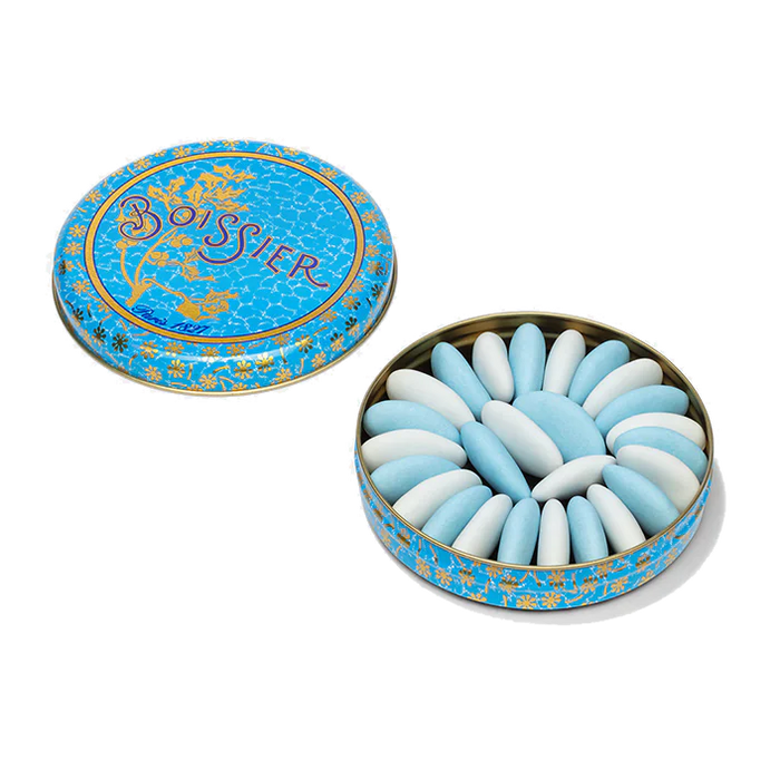 Blue & White Almond Dragées