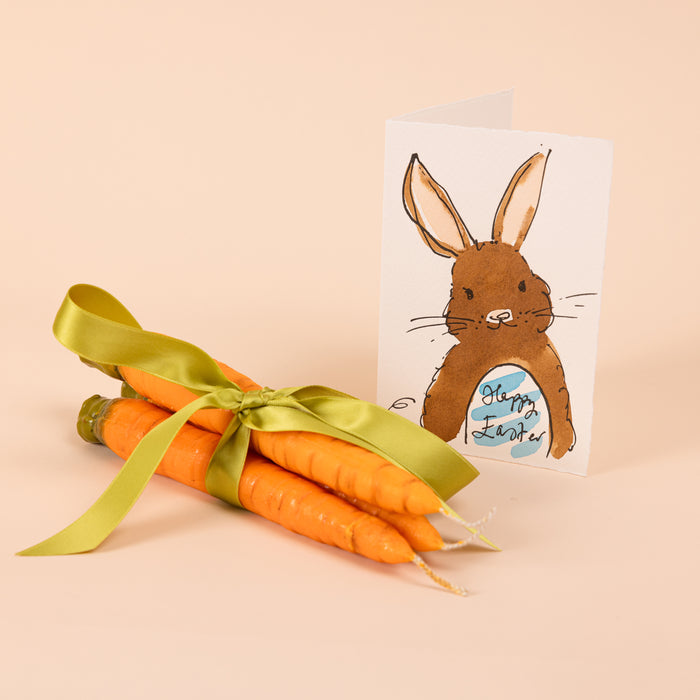Carrot Dinner Candles