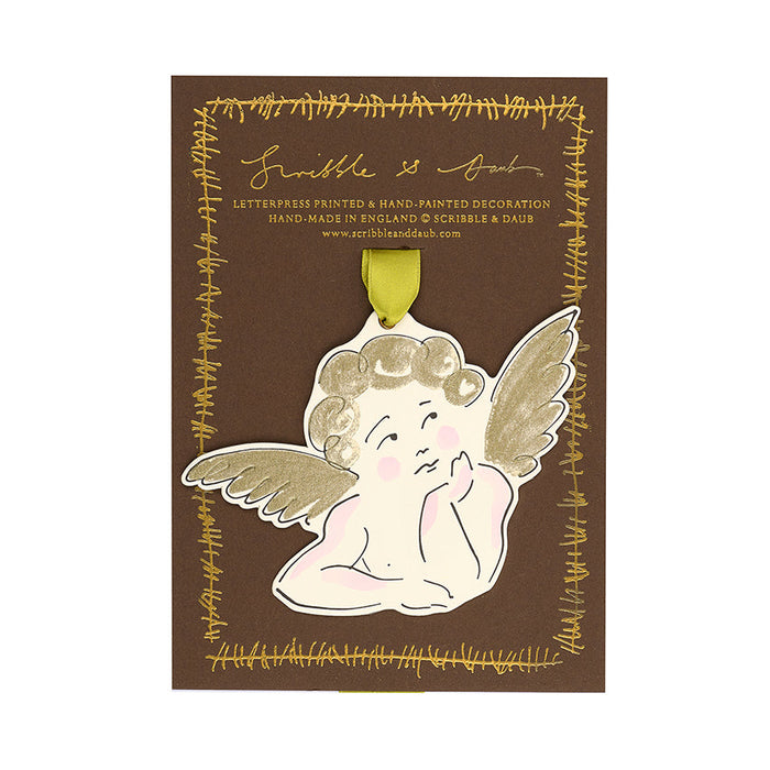 Cherub Christmas Decoration