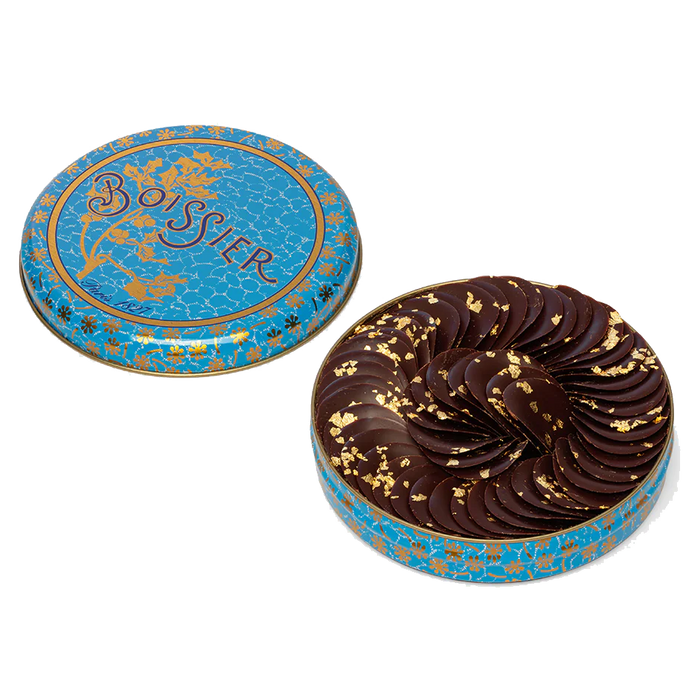 Chocolate & Gold Petals