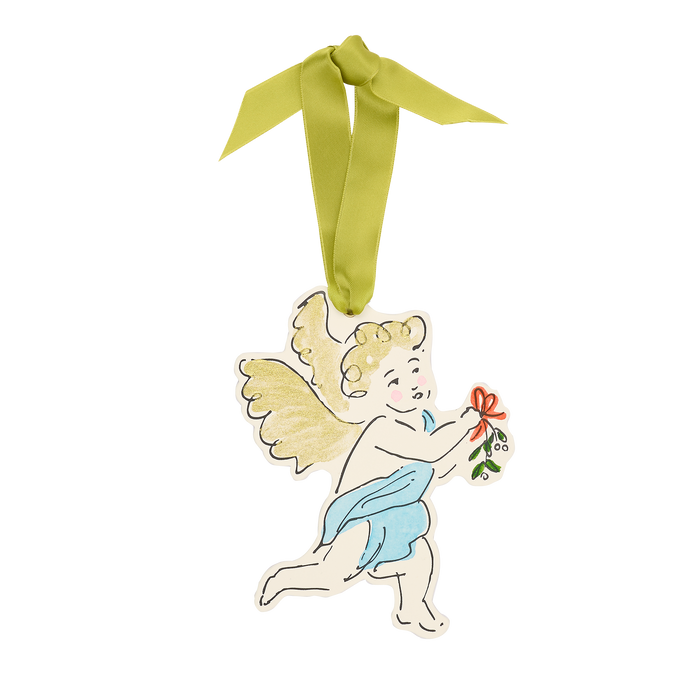 Christmas Kisses (Cherub) Decoration