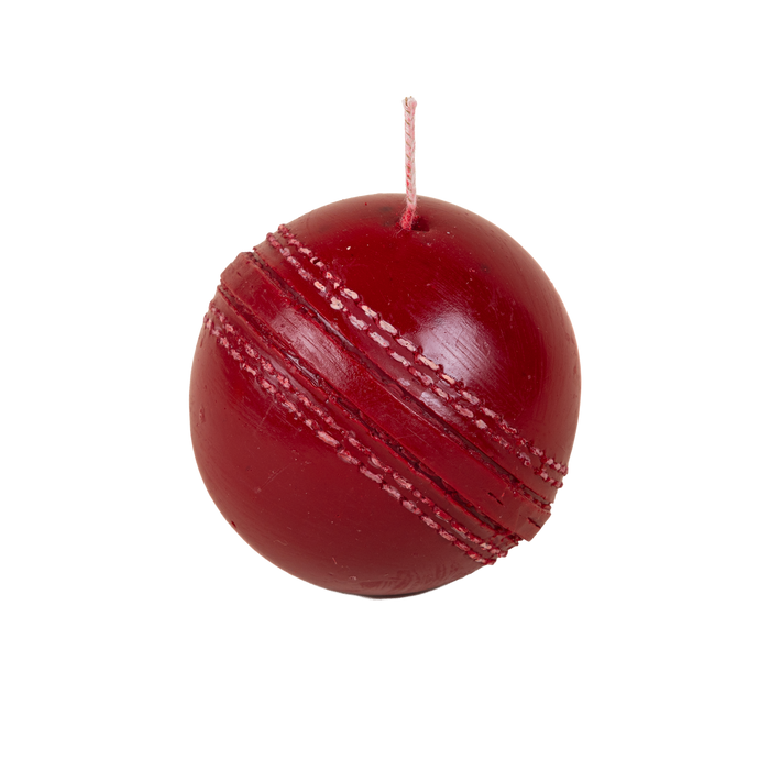 Cricket Ball Candle