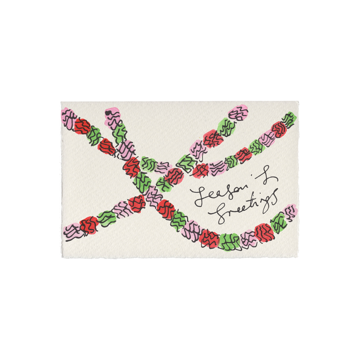 Garlands Christmas Card