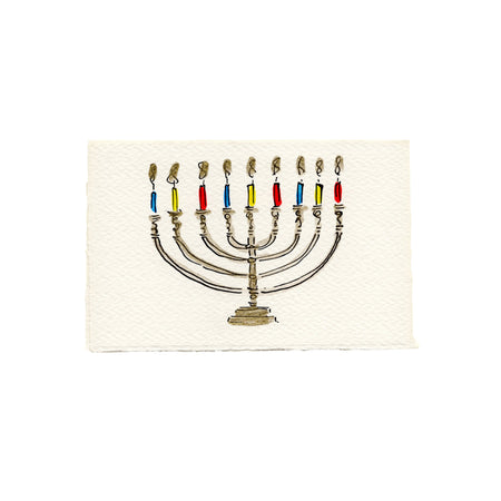 Happy Hanukkah Menorah