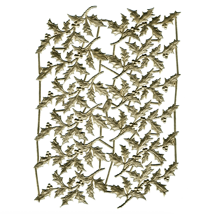 Holly (Dresden Trim Ornaments)