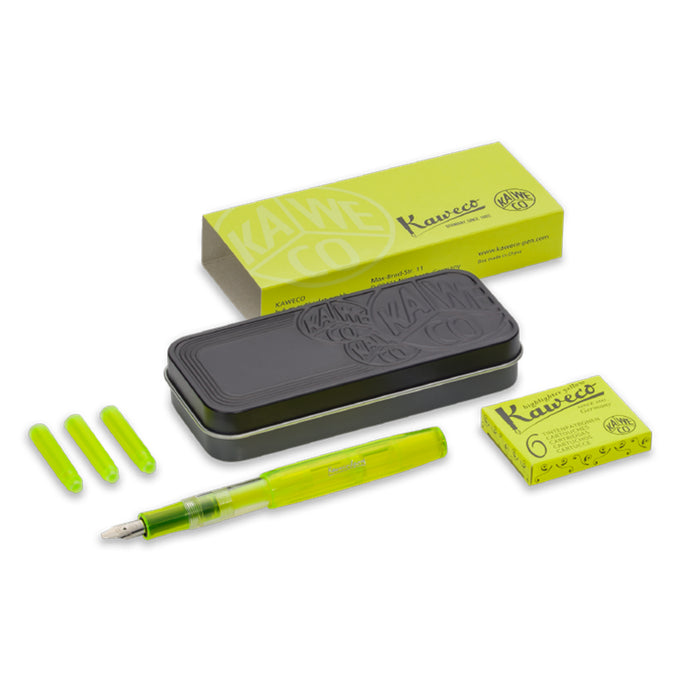 Kaweco Classic Sport Fluorescent Yellow Fountain Pen