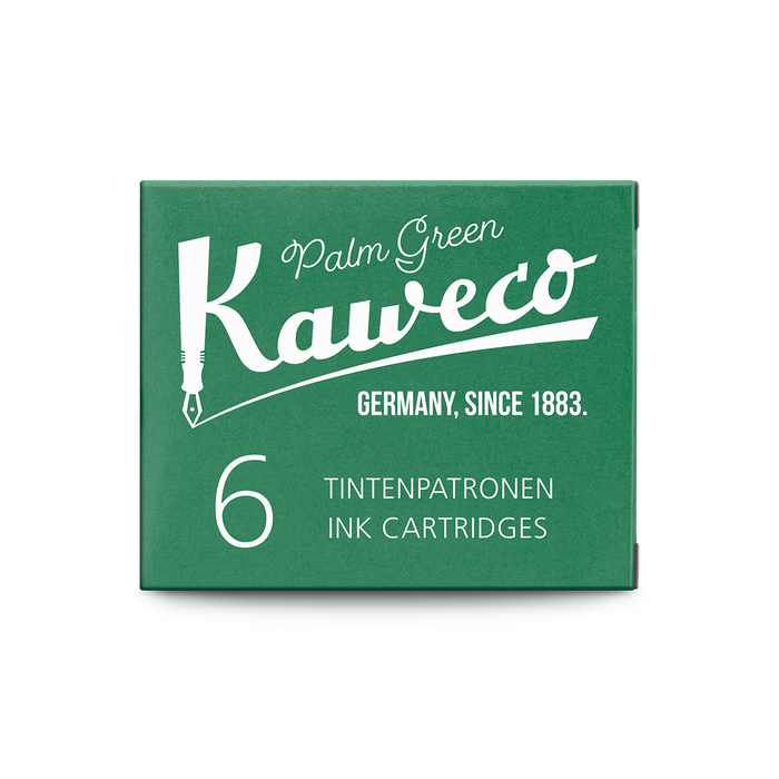 Kaweco Ink Cartridges - Palm Green