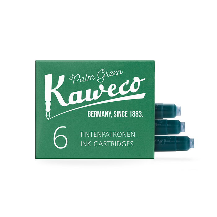 Kaweco Ink Cartridges - Palm Green