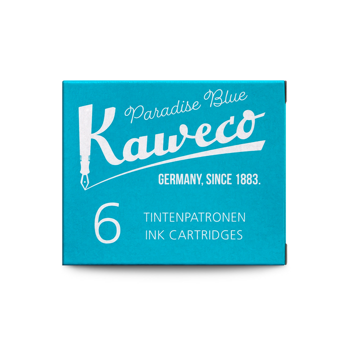 Kaweco Ink Cartridges - Paradise Blue