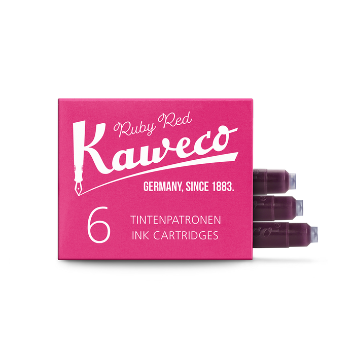 Kaweco Ink Cartridges - Ruby Red