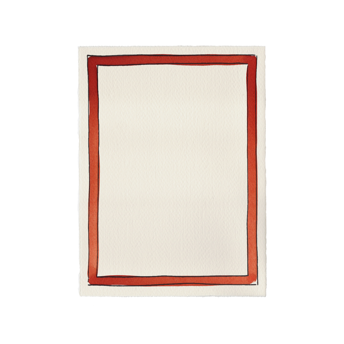 Large Menu or Invitation Card (Border)