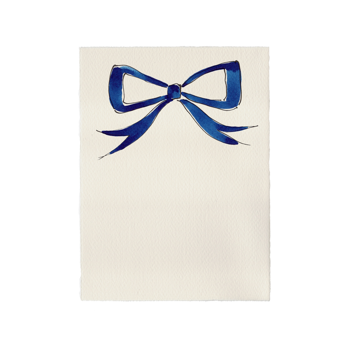 Large Menu or Invitation Card (Bow)