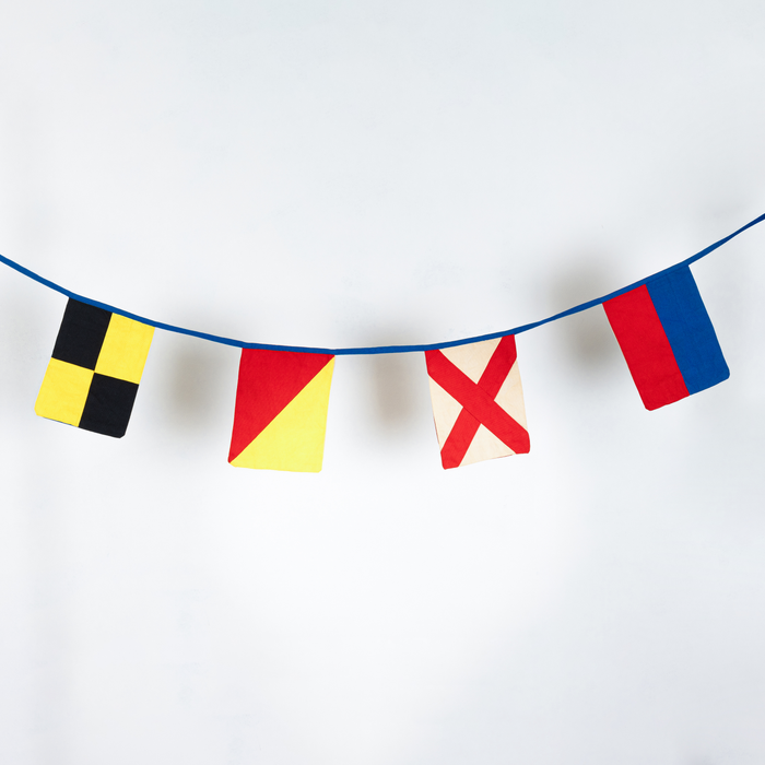 Love Flags Nautical Banner