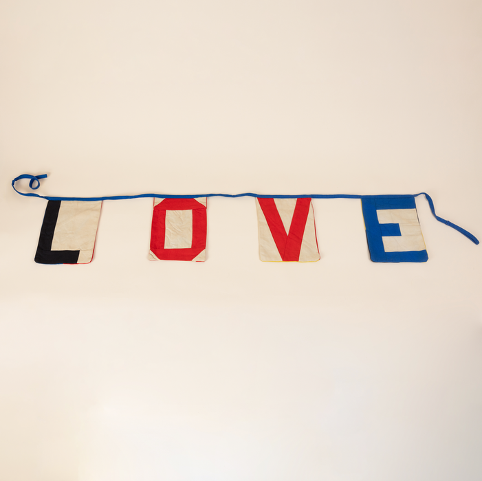Love Flags Nautical Banner