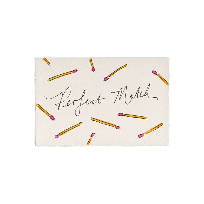 Perfect Match | Love & Wedding Card