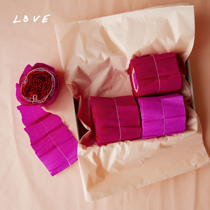 Pleated & Stitched Paper Garlands