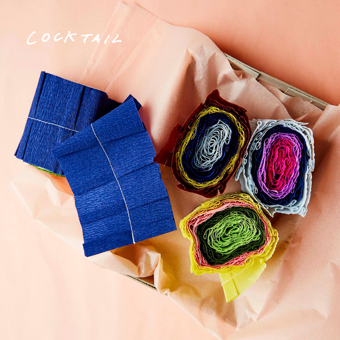 Pleated & Stitched Paper Garlands