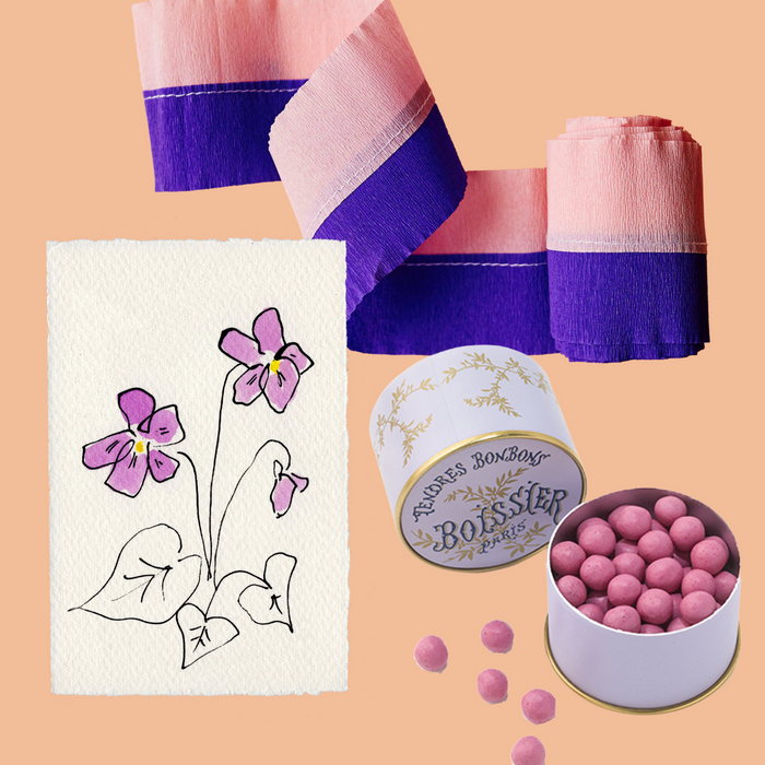 Raspberry & Rose Bonbons 'Poudrier'