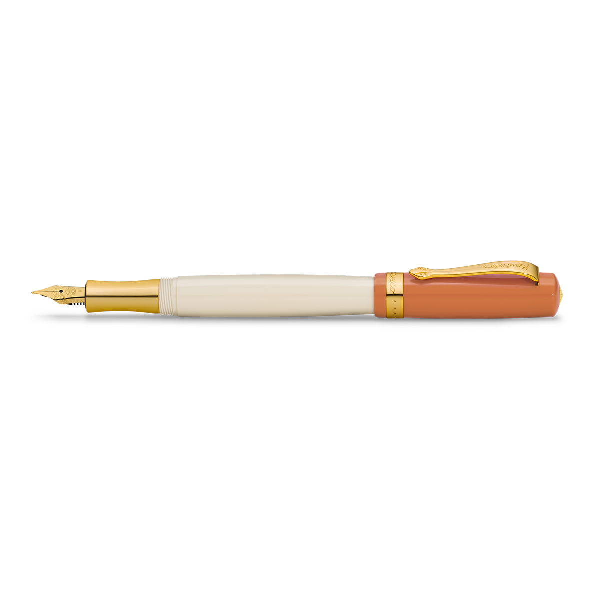 Rust & Ivory Kaweco Student 70s Retro Fountain Pen– Scribble and Daub
