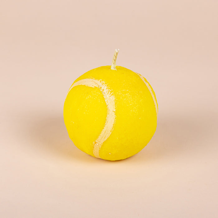 Tennis Ball Candle