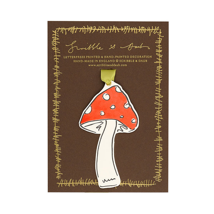 Toadstool Christmas Decoration