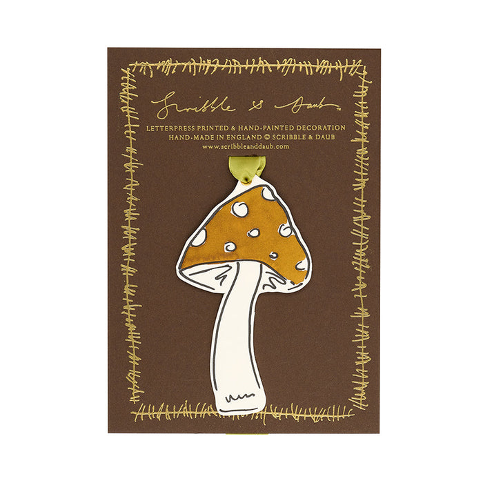 Toadstool Christmas Decoration