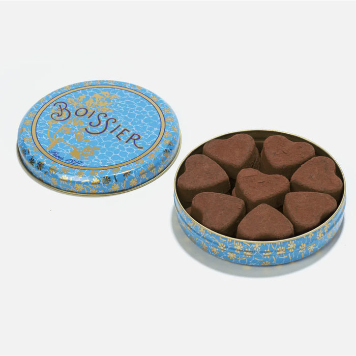 Boissier Tin of Heart Shaped Truffles